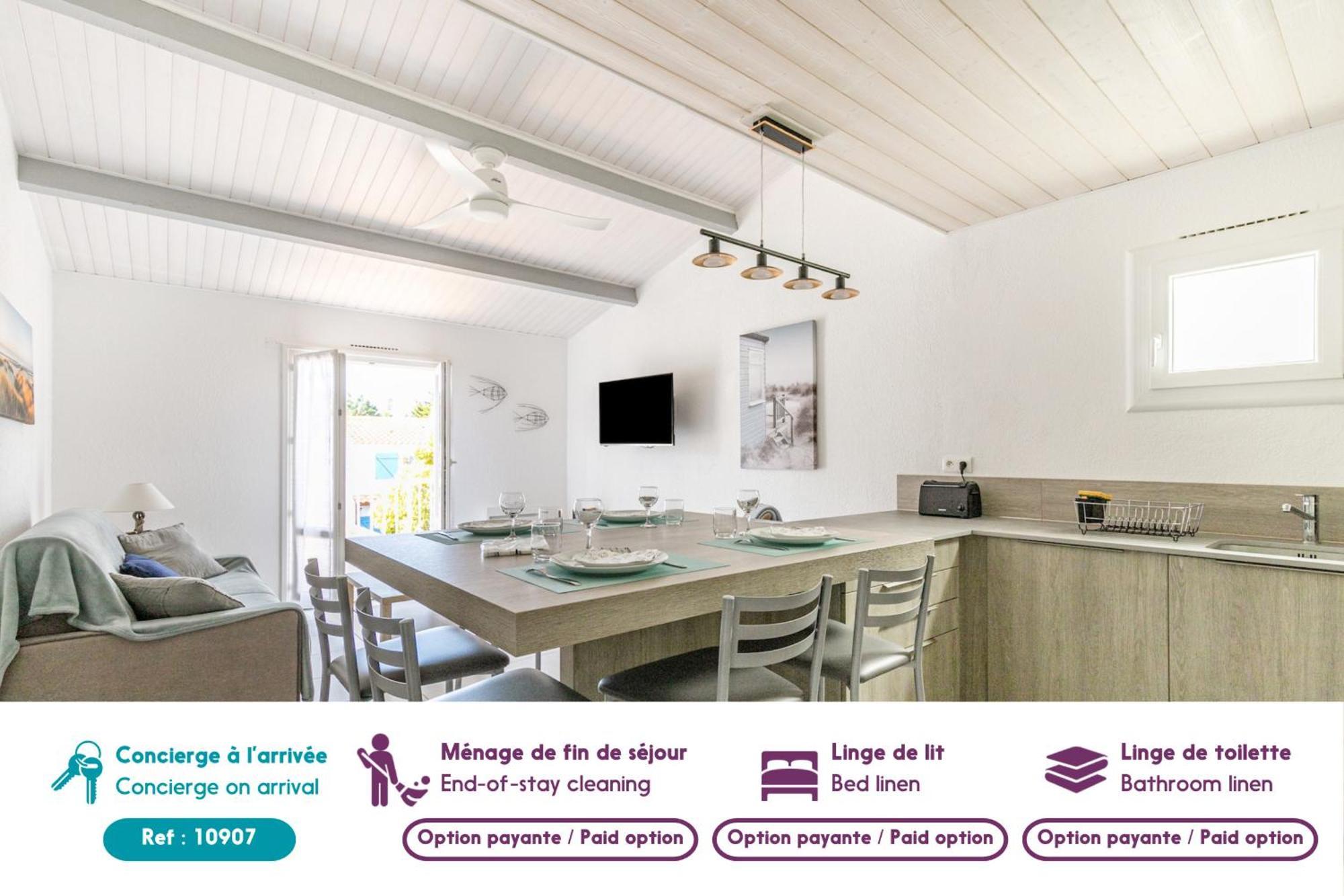Appartement Pour 4 - 450M Plage Des Sables D'Or La Gueriniere Exterior foto